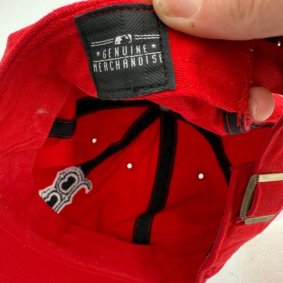 MLB Boston Red Socks Red Baseball Hat - Picture 6 of 7